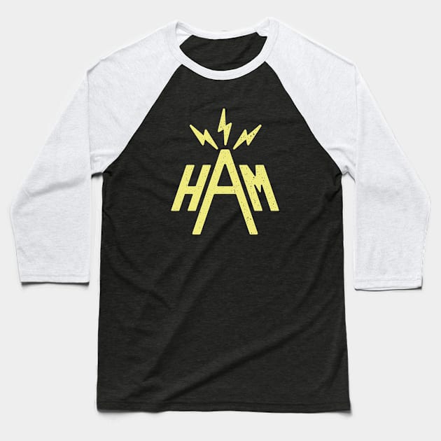 Ham Radio Baseball T-Shirt by BretThomas